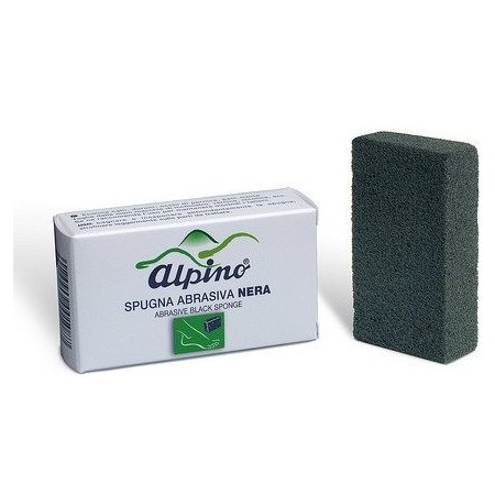 Alpino Spugna Abrasiva Nera Anticallosità