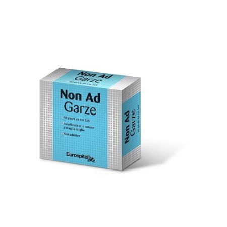 Non Ad Garze Paraffinate in Cotone 5x5 cm 40 Pezzi