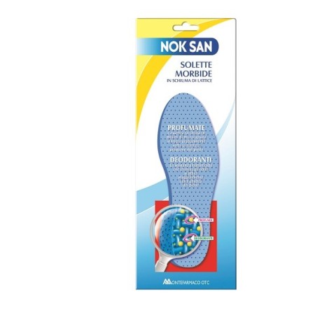 Nok San Solette Morbide e Igieniche In Lattice 1 Paio