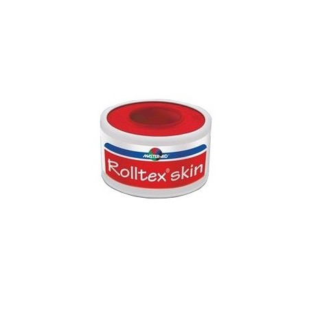 Roll Tex Skin Cerotto In Tela Rosa Pelle Ipoallergenico cm 2,5x5m