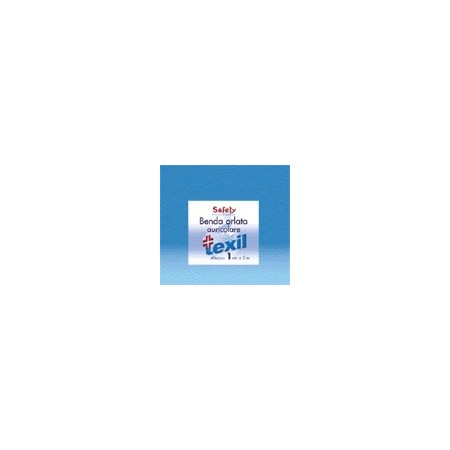 Safety Texil Benda Orlata Auricolare 5m x 2cm