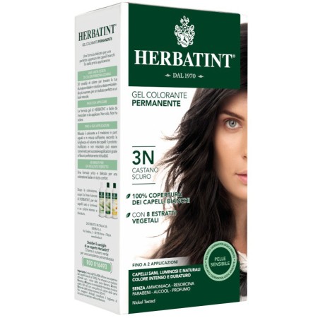 Herbatint Tintura Capelli Gel Permanente 3N Castano Scuro 150 ml