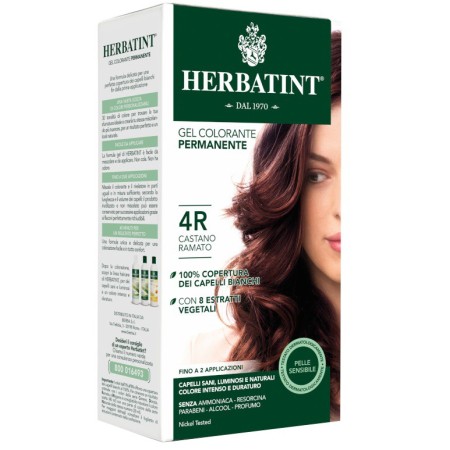 Herbatint Tintura Capelli Gel Permanente 4R Castano Ramato 150 ml