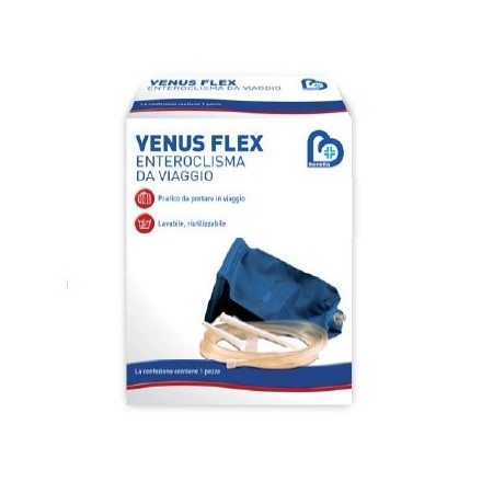 Sunrise Entero Venus Flex Enteroclisma Da Viaggio in Plastica Atossica 2 L