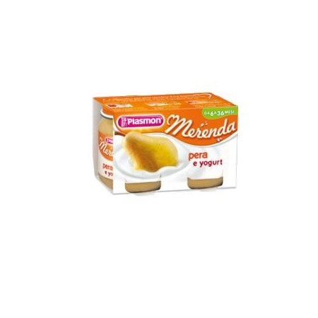 Plasmon Dessert Omogeneizzato Yogurt Pera 2 Vasetti da 120 g