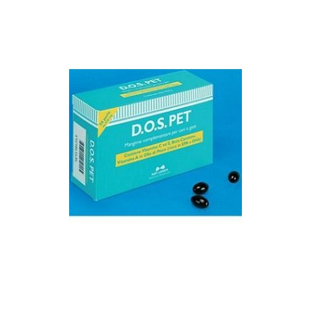Nbf Lanes Dos Pet Mangime Vitaminico Per La VIsta Cani E Gatti 50 Perle
