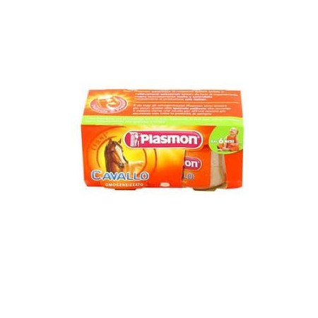 Plasmon Omogeneizzato Di Carne Di Cavallo 2x80 g  6m