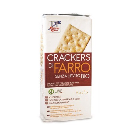La Finestra sul Cielo Crackers di Farro Senza Lievito Bio 280 g