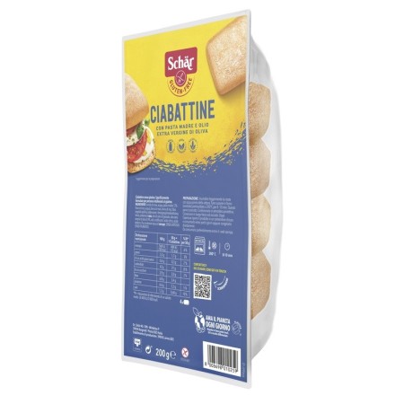 Schar Ciabattine Precotte Senza Glutine 200 g