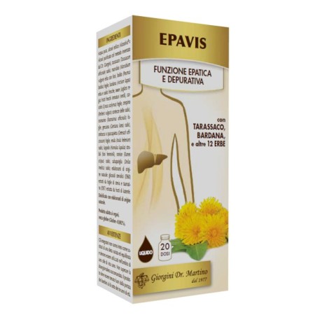 Dr. Giorgini Epavis Liquido Alcoolico Integratore Epatico 200 ml