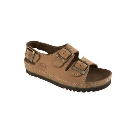 Dr. Scholl Airbag Nubuck Sandalo Cuoio Con Cinturino n°41
