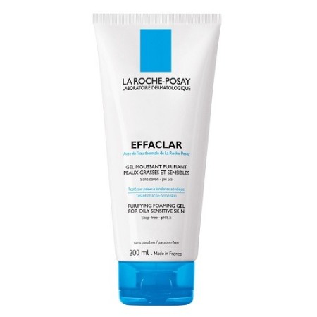 La Roche Posay Effaclar Gel Mousse Schiumogeno Purificante Pelle Grassa e Sensibile 200 ml
