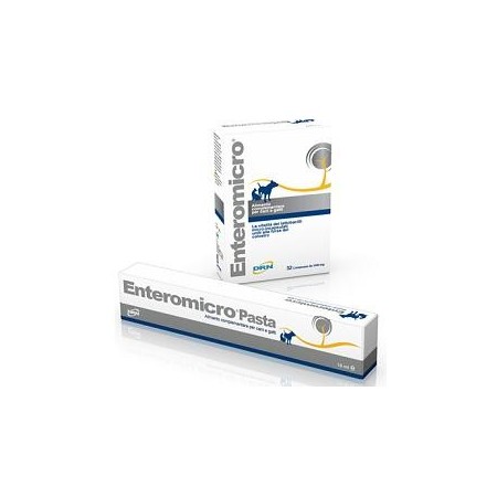 Drn Enteromicro Integratore Simbiotico Cani e Gatti 32 Compresse