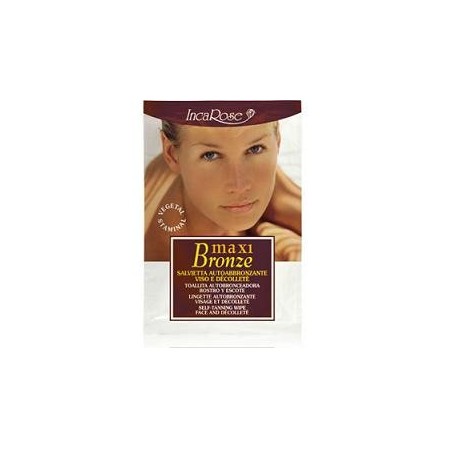 Incarose Maxi Bronze Salvietta Viso e Decolletè 1 Pezzo