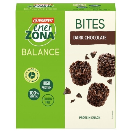 Enerzona Balance Bites Dark Chocolate Snack 5 minipack da 24 g