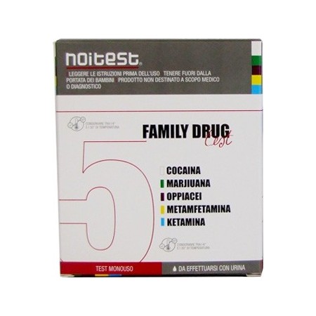 Family Drug Test Farmacia Test Anti Droga Su Urine Monouso