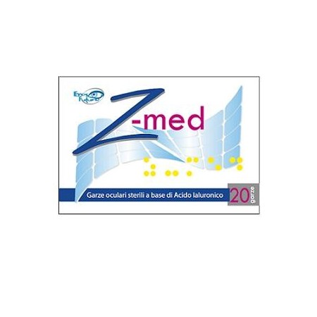 Z-Med Garza Oculare Medicata Con Acido Ialuronico Sterile 20 Pezzi