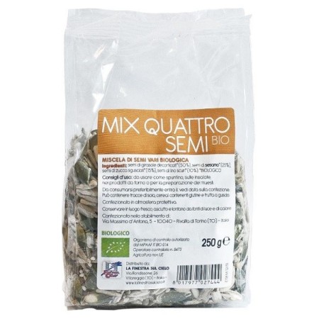 La Finestra sul Cielo Mix 4 Semi Bio 250 g