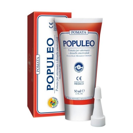 Erboristeria Magentina Populeo Pomata Lenitiva Disturbi Emorroidali 50 ml