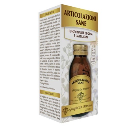 Dr Giorgini Articolazioni Sane Integratore Cartilagini e Ossa 180 Pastiglie
