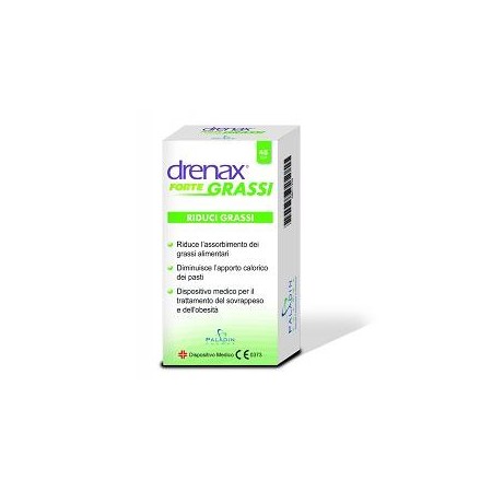 Drenax Forte Grassi Dispositivo Medico Per Sovrappeso ed Obesità 45 Compresse