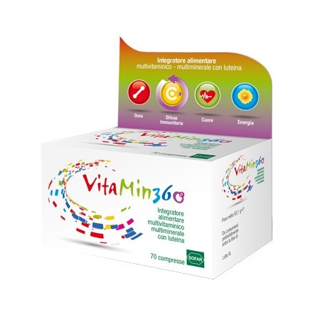 Vitamin 360 Integratore Multivitaminico Multiminerale 70 Compresse