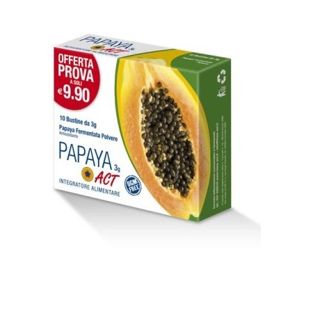 Papaya ACT Integratore Antiossidante 10 Bustine