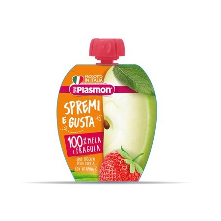 Plasmon Spremi E Gusta Mela E Fragola 100 ml