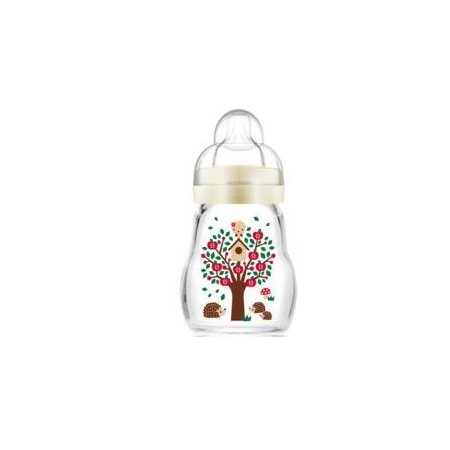 Mam Feel Good Biberon Vetro Resistente Alte Temperature 170 ml