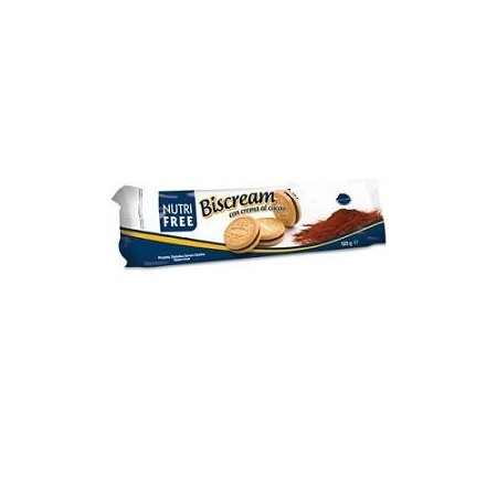 Nutri Free Biscream Biscotti Al Cacao Senza Glutine 125 g