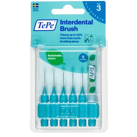 TePe Scovolino Blu Per Pulizia Interdentale 0,60 mm 6 Pezzi