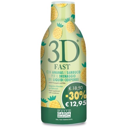 3D Fast Integratore Di Estratti Vegetali 500 ml