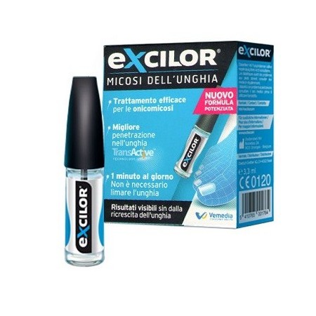 Excilor Micosi dell'Unghia Soluzione Ungueale Trattamento Onicomicosi 3,3 ml