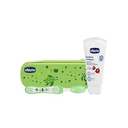 Chicco Set Primi Dentini Verde  12m