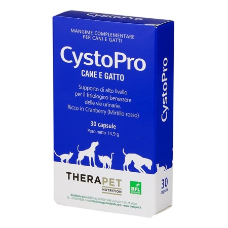 Therapet Cystopro Integratore Per Uso Veterinario 30 Capsule