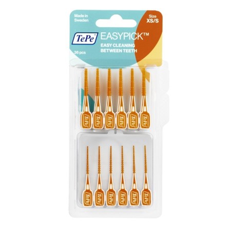TePe EasyPick Scovolini Arancione Per Spazi Interdentali Stretti O Molto Stretti Misura XS-S