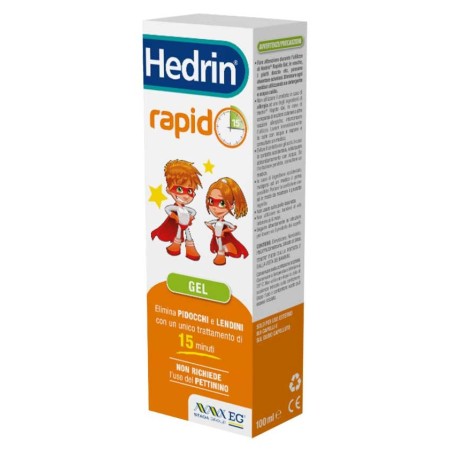 Hedrin Rapid Gel Antipidocchi 100 ml