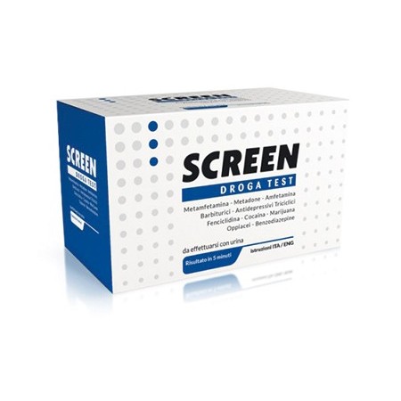 Screen Droga Test Urina 10 Test Multidroghe 1 Pezzo