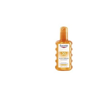 Eucerin Sun Spray Solare Trasparente FP 30 Pelle Normale o Grassa 200 ml