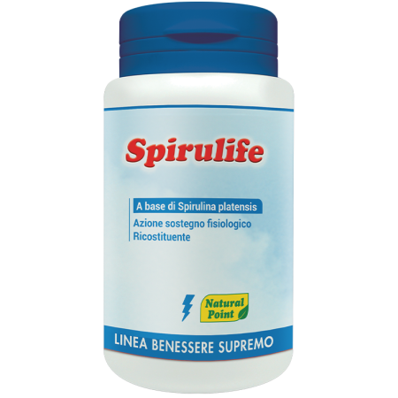 Natural Point Spirulife Integratore Energetico 100 Capsule