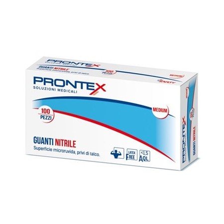 Safety Prontex Guanto In Nitrile Misura Grande 100 Pezzi