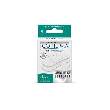 Icopiuma Cerotti In TNT Ipoallergenici Misura Assortita 20 Pezzi
