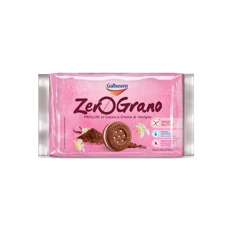 Galbusera ZeroGrano Frollini Alla Crema Senza Glutine 160 g
