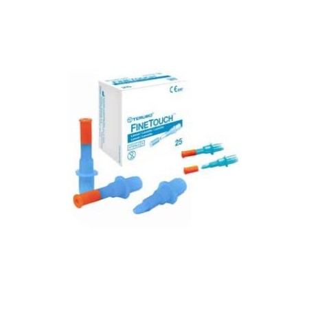 Finetouch Lancette Pungidito 23G 25 Pezzi