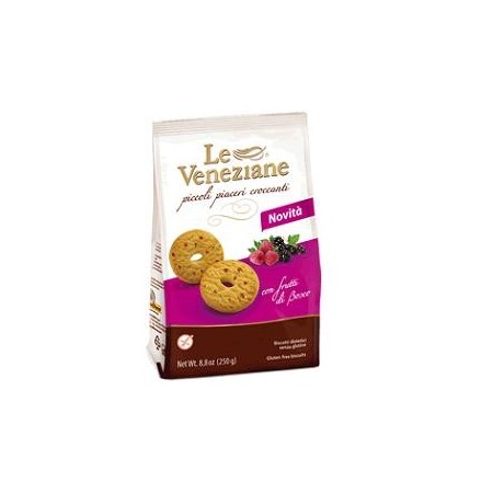 Le Veneziane Biscotti Ai Frutti di Bosco Senza Glutine 250 g
