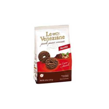 Le Veneziane Biscotti Cacao E Nocciola Senza Glutine 250 g
