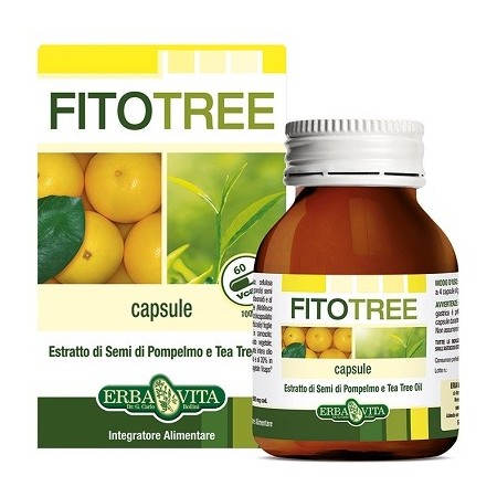 Erba Vita Fitotree Integratore Antiossidante 60 Capsule