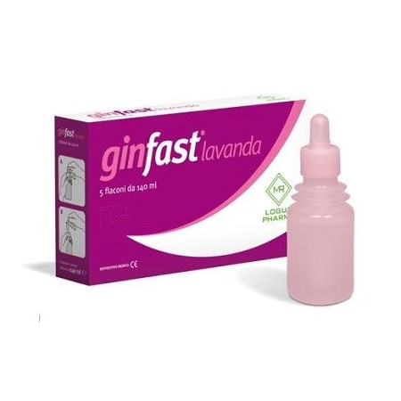 Ginfast Lavanda Vaginale 5 Flaconi Da 140 ml
