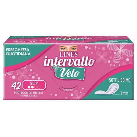 Lines Velo Salvaslip 42 Pezzi