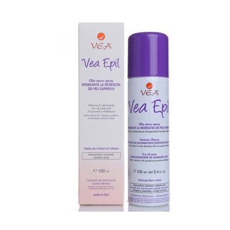Vea Epil Olio Secco Spray Ritardante Crescita Peli Superflui 100 ml